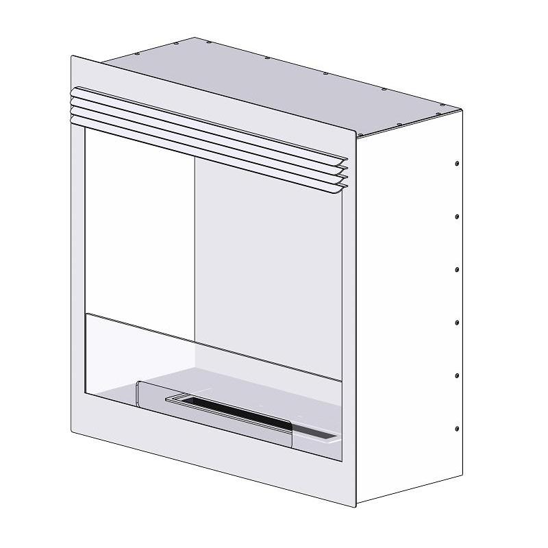 Встраиваемый очаг BioKer/DP design Стандарт 710х731х295 мм (Цвет очага: Белый) Встраиваемый очаг BioKer/DP design Стандарт 710х731х295 мм (Цвет очага: Белый) по цене 91 400 руб.