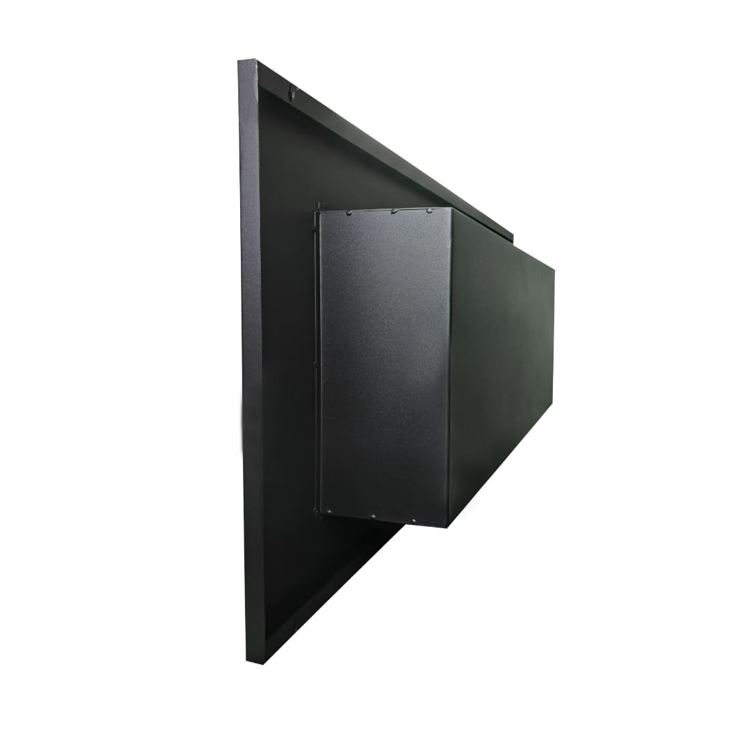 Биокамин "Русский огонь" Барокко 1200V встраиваемый с декоративным стеклом (стемалитом) по цене 49 650 руб.