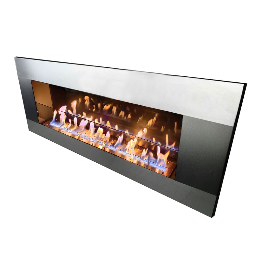 Биокамин "Русский огонь" Модерн 1300V встраиваемый с защитным и декоративным стеклом по цене 51 200 руб.