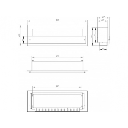 Биокамин Window 800 Glass burgundy по цене 42 800 руб.