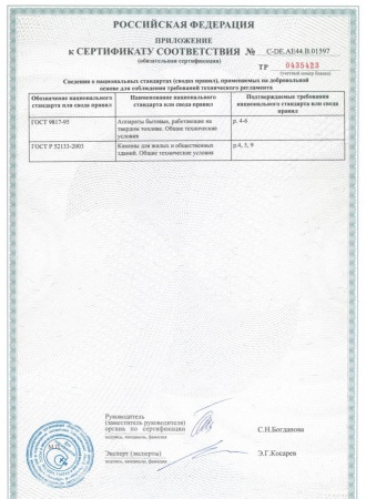 Газовая топка Vero Design GA 1 H2 
Газовая топка Vero Design GA 1 H2